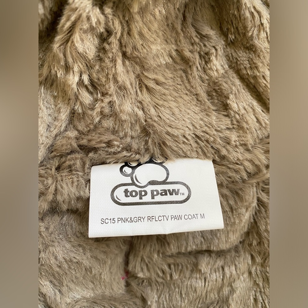 Top Paw furry lined puffer coat and tall winter boots for dogs